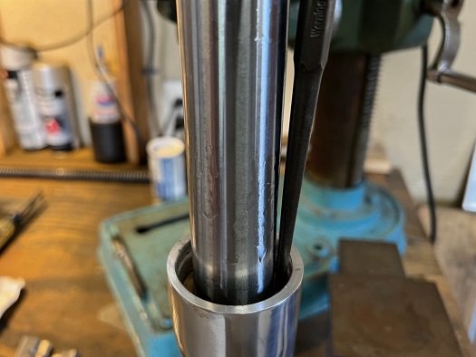 fork bushing installation Norton Commando Norton fork assembly sequence