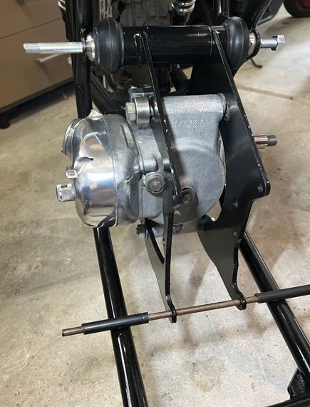 gearbox installation install gearbox 1974 Norton Commando