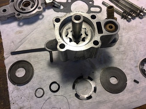 Sportster gerotor oil pump rebuild