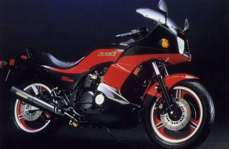 Kawasaki GPz-750 turbo bike history