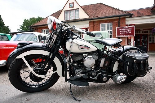 Harley-Davidson 45 flathead motorcycle Harley 45 flathead motorcycle