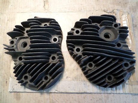 Harley Davidson flathead 45 cylinder heads