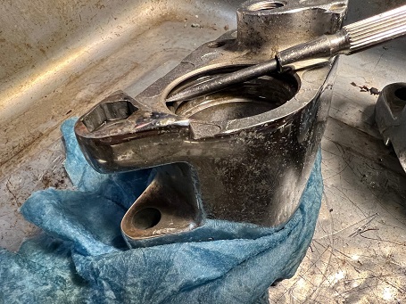 rebuild caliper Harley brake overhaul