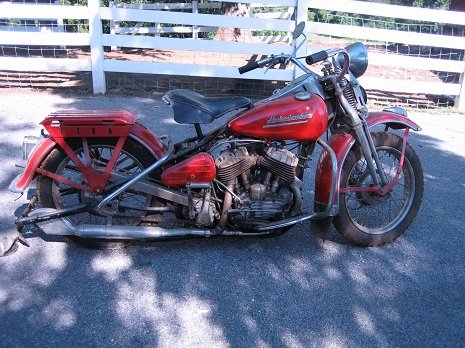 Harley 45 flathead motorcycle history and specs