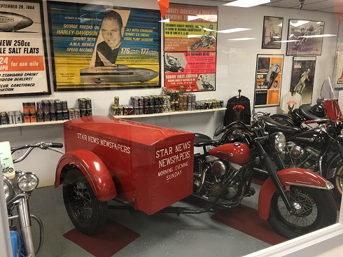 Harley-Davidson Panhead at Museum