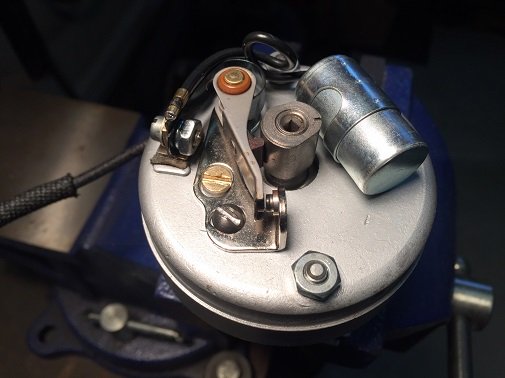 points ignition on Classic Harley