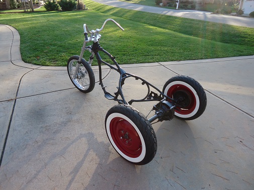 Harley-Davidson Servi-car restoration Servi-car frame-up restoration