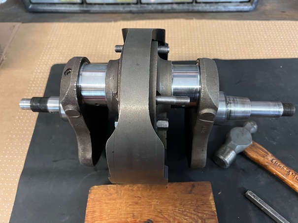 crankshaft flywheel Norton Commando