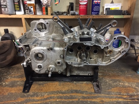 1981 Ironhead engine assembly