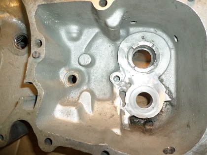 Ironhead engine case repair