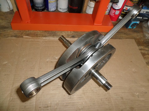 homemade motorcycle truing stand by Mark Trotta
