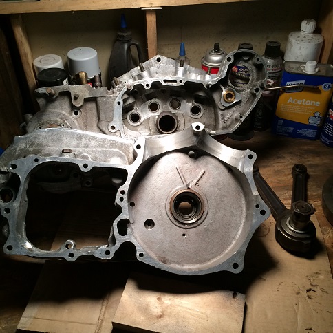 Ironhead engine cases