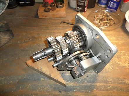 Ironhead transmission remove and install