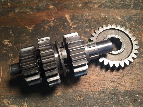 Sportster 4-Speed countershaft Sportster 4 speed countershaft differences