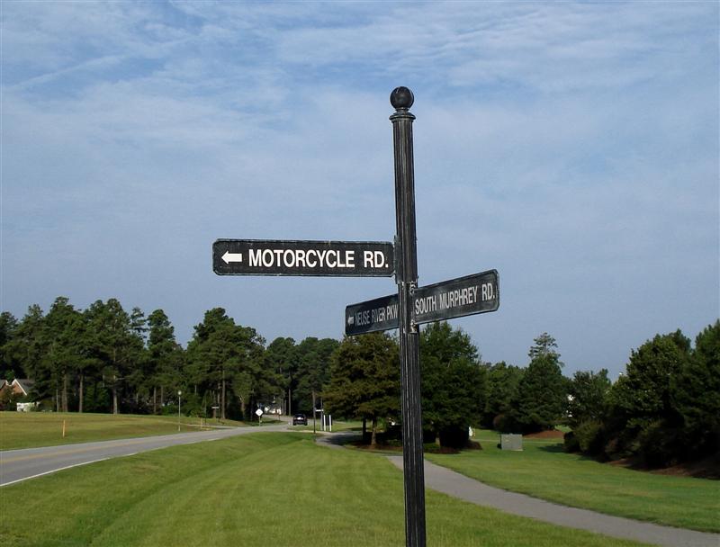 Motorcycle Road Clayton NC