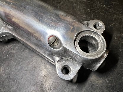 fork drain screw Norton Commando Norton Commando Roadholder fork overhaul