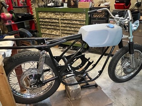 Vintage British motorcycle restoration Norton Commando restoration North Carolina