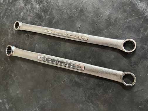 offset box end wrenches