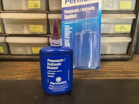 Permatex 54540 Pneumatic and Hydraulic Sealant how to seal brake line fittings