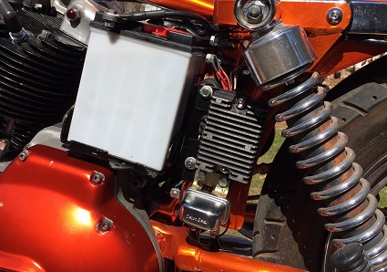 12 volt alternator conversion kit for Harley Ironhead Sportster charging system