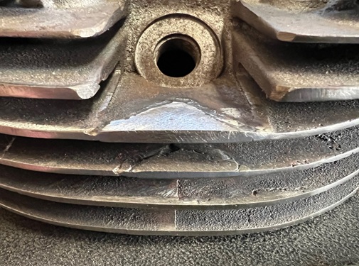 repair motorcycle cylinder heads