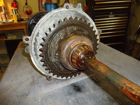 Harley Servi-car axle Harley-Davidson Servi-car project