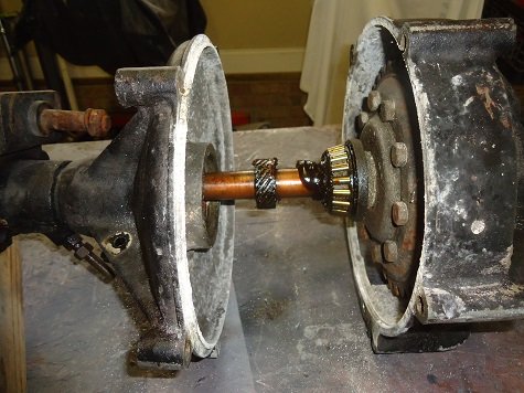 Servi-car axle overhaul Harley-Davidson Servi-car axle