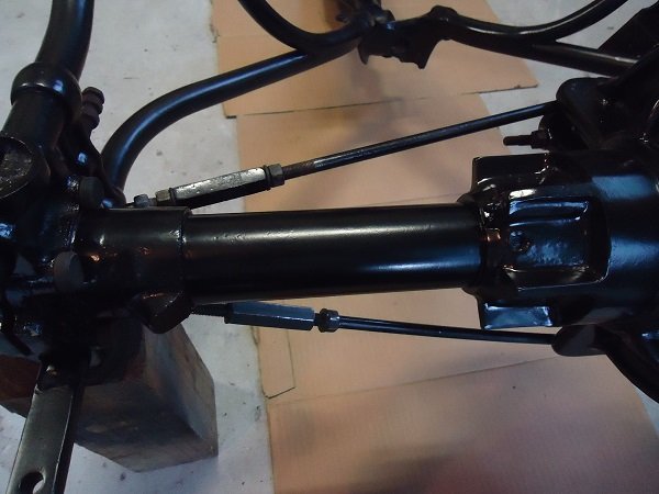 Servi-car axle overhaul vintage Harley trike axle