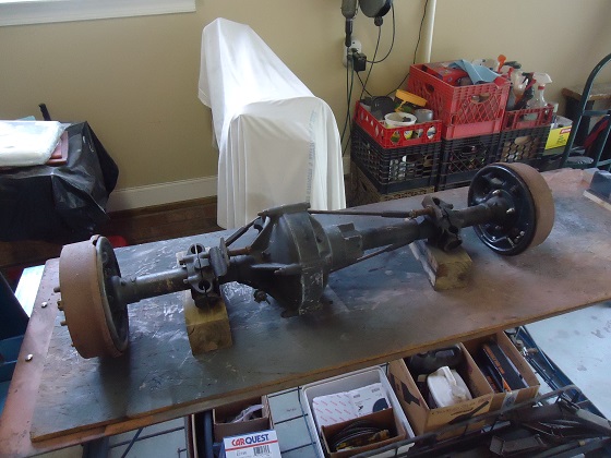 Servi-car axle Harley-Davidson Servi-car axle