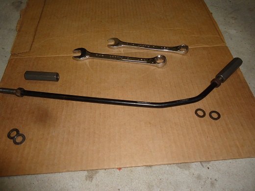 Harley-Davidson Servi-car rear axle truss rods Servi-car axle truss rods