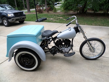 Harley-Davidson Servi-car restoration