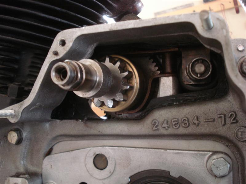 Sportster bendix drive replacement