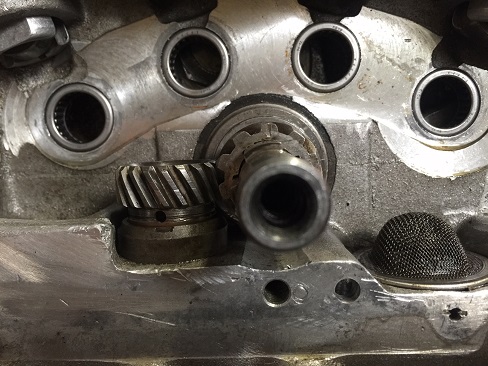 early Sportster pinion gear