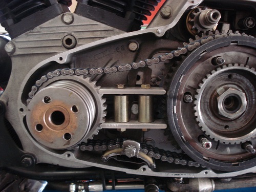 Sportster sprocket linking tool Ironhead Sportster sprocket linking tool