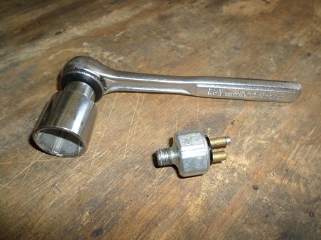 vintage Harley trike stoplight switch
