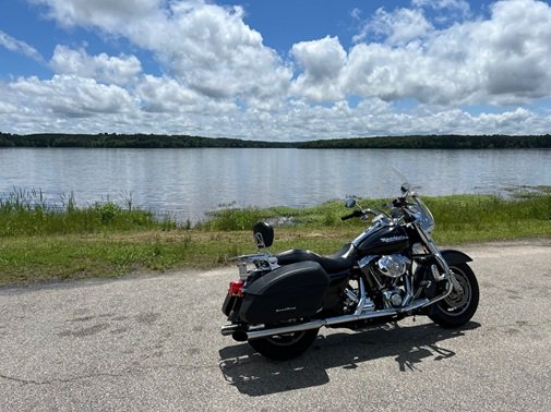 Sunday morning motorcycle ride buckhorn lake wilson nc
