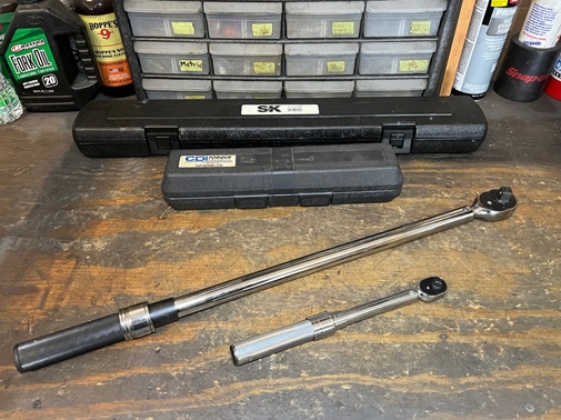 tools needed for motorcycle oil change