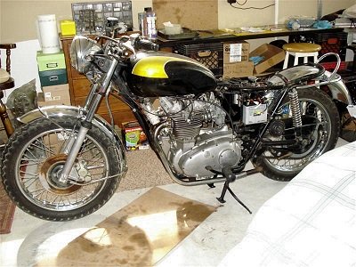 restore a British motorcycle