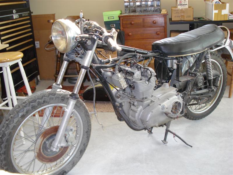 DIY classic motorcycle build