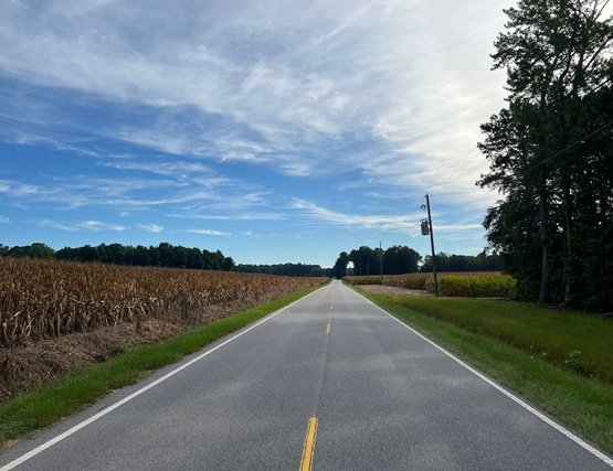 best motorcycle destinations two-lane country road North Carolina