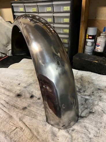 renew stainless steel fender