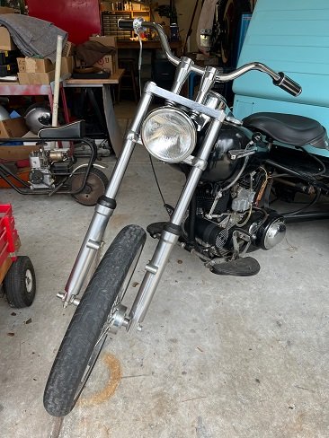 Wide Glide conversion for Harley motorcycles Wide Glide conversion