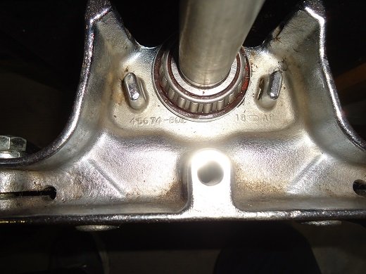 Harley Wide Glide conversion Wide Glide front end lower tree