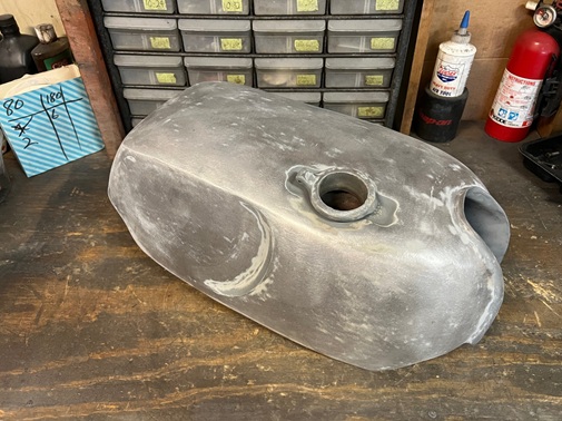 motorcycle gas tank