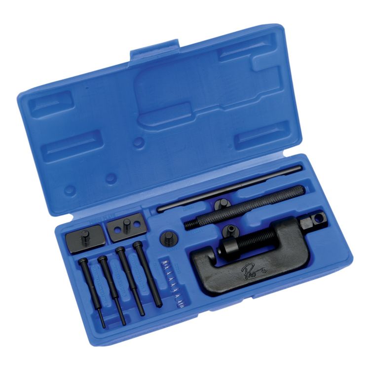 motorcycle chain tool to break and install chain