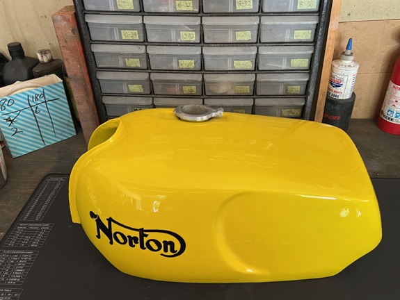 motorcycle gas tank