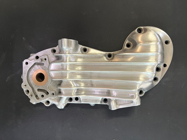 how to polish aluminum engine parts