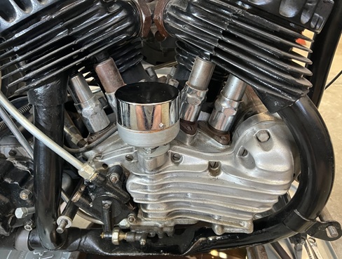 Harley Flathead motorcycle repair