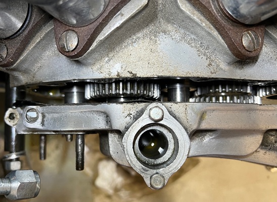 how to remove old motorcycle gear cover