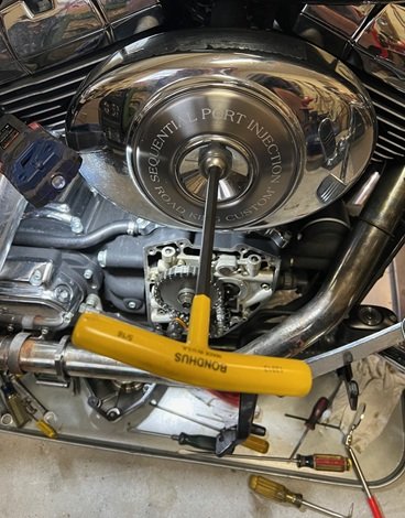 Harley air filter remove and install